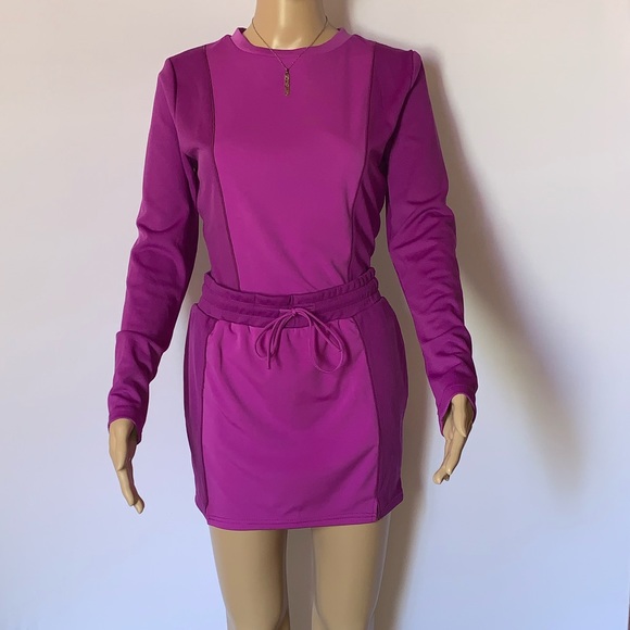 Purple Skirt set - Picture 3 of 3